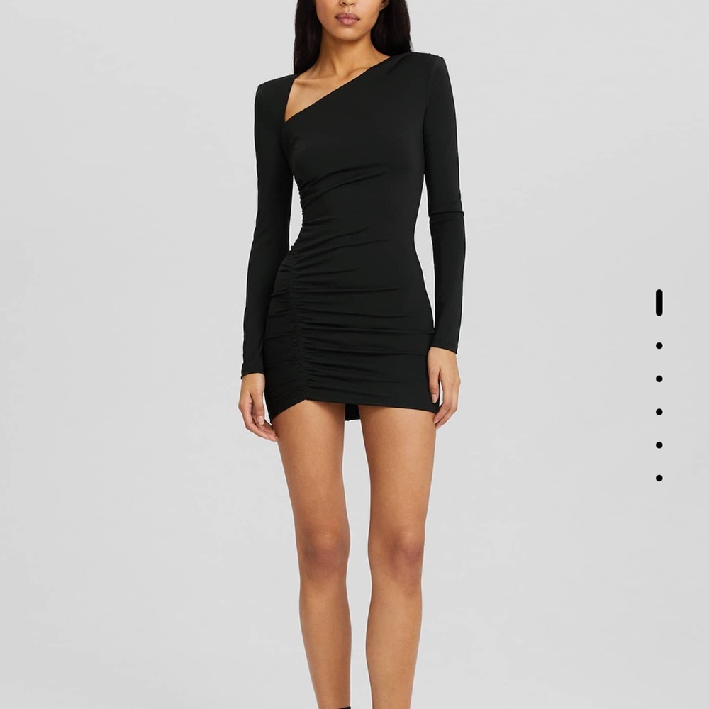 Bershka long sleeve mini dress